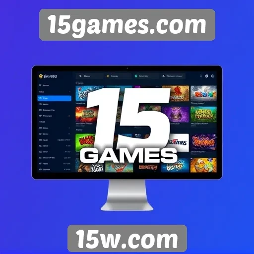 Plataforma 15games.com se destaca pela interface intuitiva